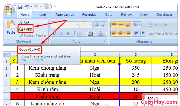 Hướng dẫn cách sao chép biểu đồ từ file Excel sang Word + Hình 5