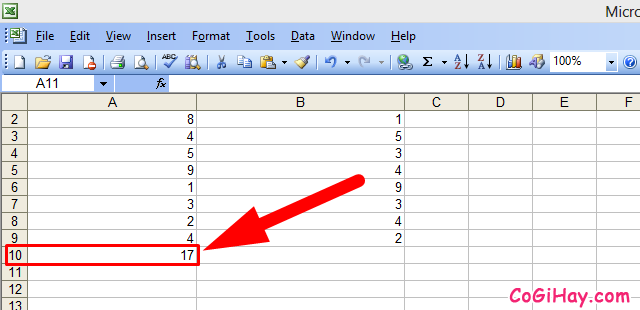 Hàm SUMIF và Ví dụ sử dụng hàm trong Microsoft Excel + Hình 4