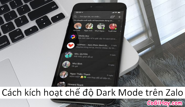 Hướng dẫn kích hoạt chế độ Dark Mode trên App Zalo + Hình 1