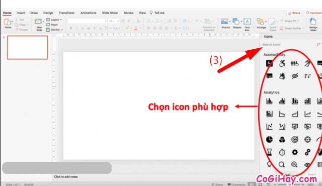 Cách sử dụng icon trên PowerPoint chuyên nghiệp hơn + Hình 4
