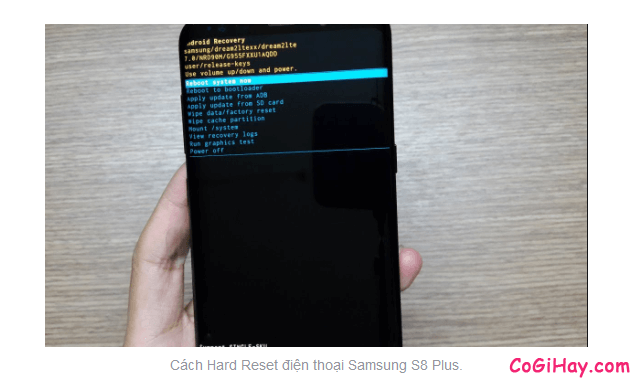 Sửa lỗi điện thoại Samsung S8 Plus không lên nguồn  + Hình 4
